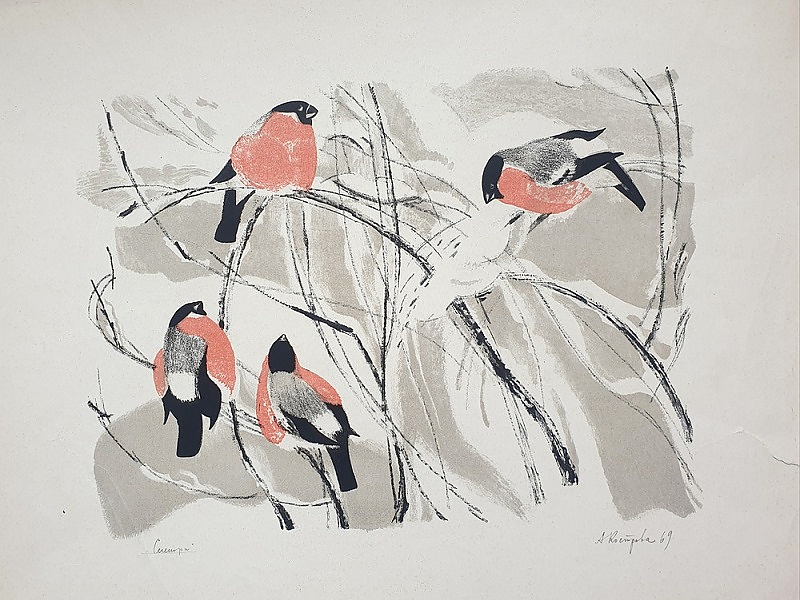 советская литография