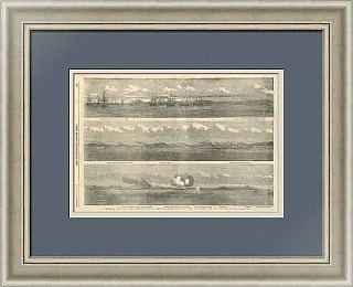 "Керчь. Общий вид военной операции" - London News -1855