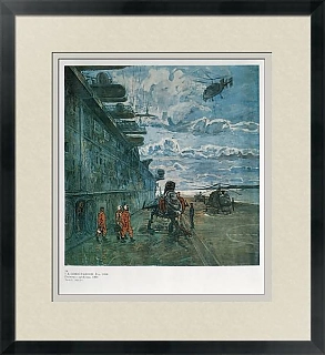 Оригинальная репродукция "Полеты с крейсера"