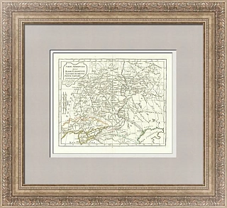 Антикварная Карта: юг Восточной России, Украина, Беларусь