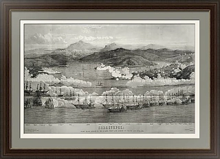 Разворот издания The Illustrated London News (оригинал)  Apr. 14, 1855г