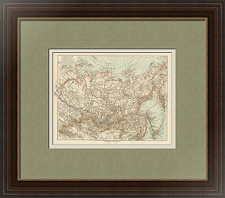 Антикварная Карта Сибири