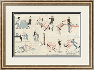 "Доброе утро!" - оригинальная французская иллюстрация