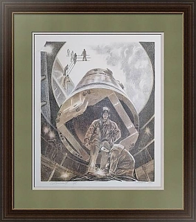 Оригинальная литография "Испытания" - 1-й авторский эстамп