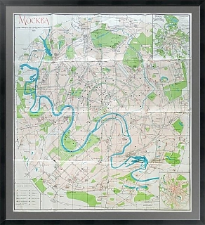 Транспортная схема Москвы