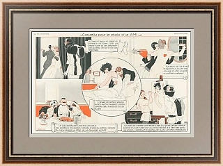 "Советы по выбору друга" - старинная иллюстрация