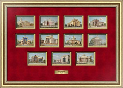 Оригинальный набор открыток "ВДНХ"