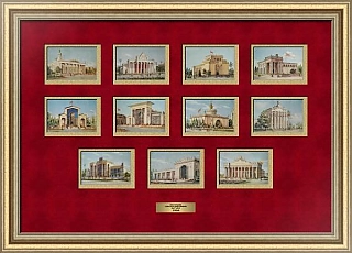 Оригинальный набор открыток "ВДНХ"