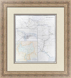 Редкая карта реки "Волги"