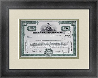 Акция (оригинал) Harnischfeger Corporation. Промышленный комплекс.