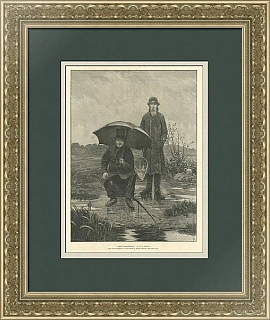 "Большие ожидания" - антикварная редкая гравюра