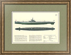 «Подводная лодка типа "Ленинец"» - оригинальный плакат