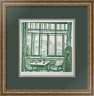 Оригинальная литография "Интерьер №5"