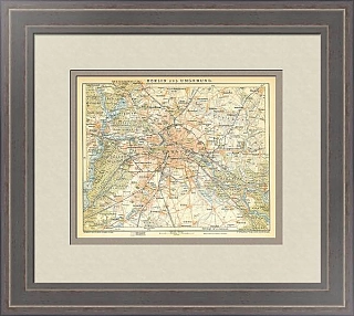 Оригинал подробной карты Берлина