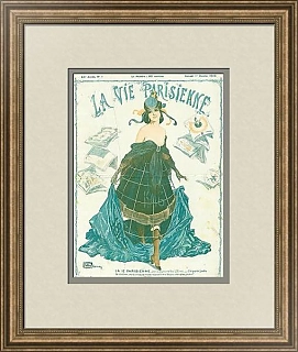 Антикварная обложка "La Vie Parisienne", 1 января, 1916