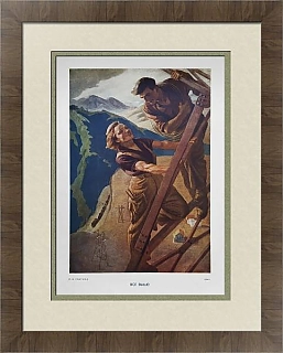 Оригинальная репродукци "Все выше!"