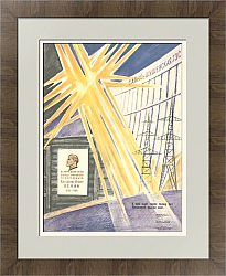 "Саяно-Шушенская ГЭС. Ленинской мысли свет" - советский оригинальный плакат