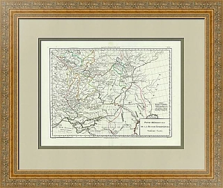 Антикварная Карта: южная часть европейской России