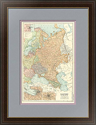 Восточная Европа - антикварная политическая карта