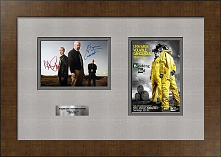 Автографы Брайана Крэнстона и Аарона Пола "Во все тяжкие"