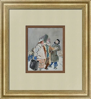 Оригинальный рисунок "В путь"