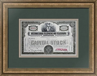 Акция (оригинал) International Telephone and Telegraph