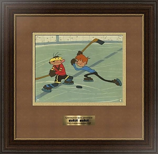 "Шайбу! Шайбу!" -  сувенирная фаза движения - оригинал СССР