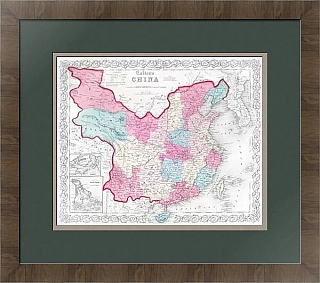 Оригинальная карта Китая