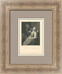 "Шалун" - антикварная гравюра - оригинальный подарок