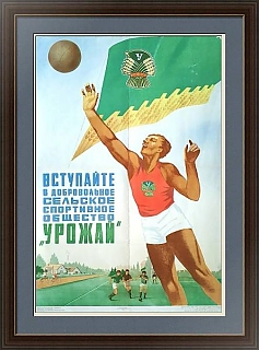 «Вступайте в ДСО "Урожай"» - советский плакат