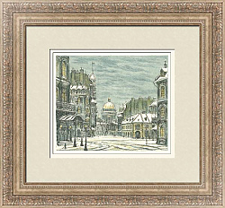 "Санкт-Петербург. Сумерки" - оригинальная литография