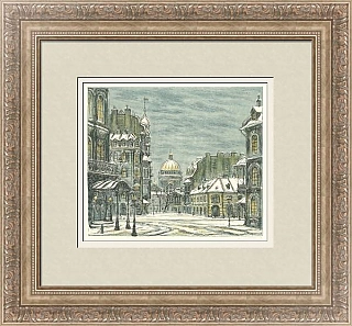 "Санкт-Петербург. Сумерки" - оригинальная литография