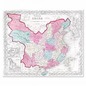Оригинальная карта Китая. Дополнительное изображение