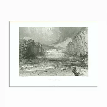 Антикварная гравюра "Силы Айсгарта". Дополнительное изображение