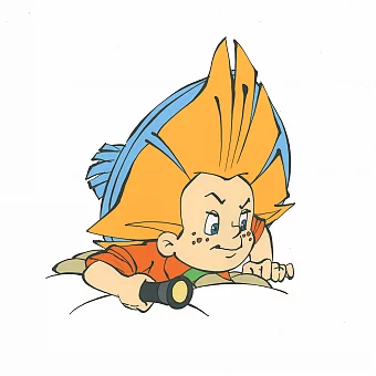 Оригинальные фазы движения из мультсериала "Незнайка на Луне". Дополнительное изображение