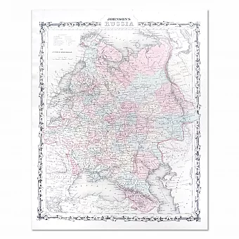 Антикварная карта России. Дополнительное изображение