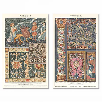 "Гобелены" - оригинальные антикварные иллюстрации. Дополнительное изображение