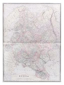 Старинная карта европейской части России. Дополнительное изображение