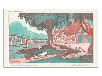 Сцена из жизни - страница La Vie Parisienne. Дополнительное изображение