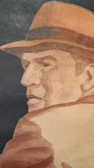 "Комиссар полиции и малыш" - оригинальная киноафиша. Дополнительное изображение