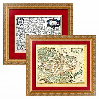 Антикварные Карты Московии и Тартарии - эксклюзивный подарок