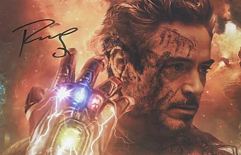 Автограф: Роберт Джон Дауни-младший. Дополнительное изображение