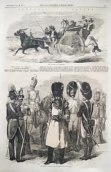 Страница (оригинал) издания The Illustrated London News. Jan 10, 1857г.. Дополнительное изображение