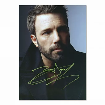 Автограф Бена Аффлека - оригинальный экземпляр. Дополнительное изображение