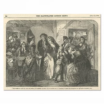 "Французская революция. Арест Людовика XVI" - Lоndon News - 1854. Дополнительное изображение