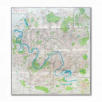 Транспортная схема Москвы. Дополнительное изображение