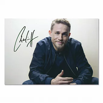 Оригинальный автограф Чарли Ханнэма. Дополнительное изображение