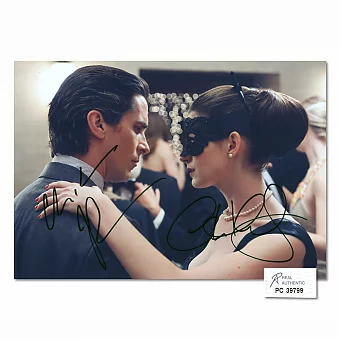 Автографы Кристиана Бэйла и Энн Хэтэуэй. Дополнительное изображение