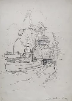 Оригинальный рисунок "Порт". Дополнительное изображение