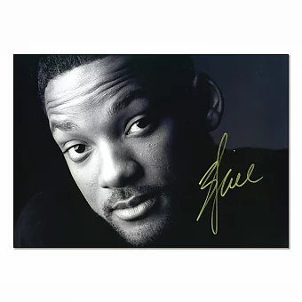 Оригинальный автограф Уилла Смита. Дополнительное изображение